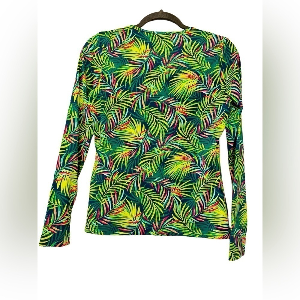 Lands End Swim Tee Rashguard Sun Protection - Picture 4 of 7